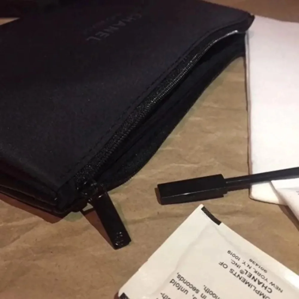 Chanel samples & cosmetic bag
